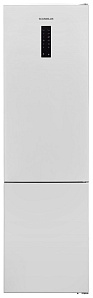 Двухкамерный однокомпрессорный холодильник  Scandilux CNF379Y00 W
