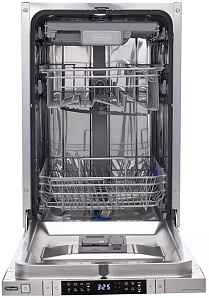 Серебристая узкая посудомоечная машина DeLonghi DDW06S Supreme Nova фото 3 фото 3