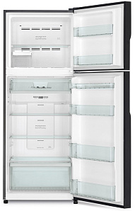 Холодильник с верхней морозильной камерой No frost Hitachi R-V 472 PU8 BBK фото 2 фото 2