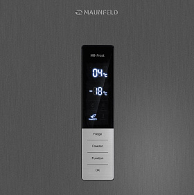 Холодильник высотой 2 метра Maunfeld MFF200NFSE фото 4 фото 4