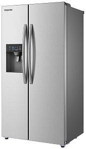 Серебристый двухкамерный холодильник Toshiba GR-RS508WE-PMJ(02) фото 3 фото 3