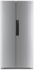 Холодильник с морозильной камерой Hyundai CS4502F нержавеющая сталь фото 3 фото 3