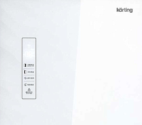 Двухкамерный холодильник ноу фрост Korting KNFS 91797 GW фото 4 фото 4
