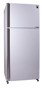 Двухкамерный холодильник с верхней морозильной камерой Sharp SJ-XE 59 PMWH фото 4 фото 4