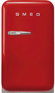 Холодильник бордового цвета Smeg FAB5RRD5