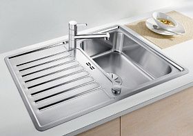 Мойка для кухни из нержавеющей стали Blanco CLASSIC PRO 45 S-IF клапан-автомат InFino®