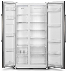 Серый холодильник Kenwood KSB-1755 X