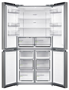 Серебристый холодильник Midea MDRF632FGF46 фото 3 фото 3
