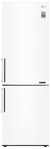 Белый холодильник LG GA-B 459 BQCL белый