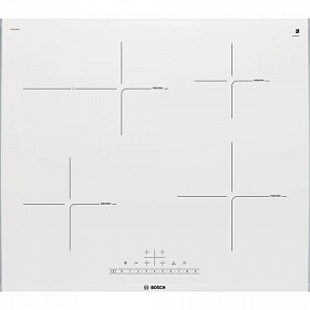 Белая стеклокерамическая варочная панель Bosch PIF 672 FB1E