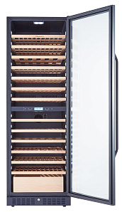 Двухтемпературный винный шкаф LIBHOF SED-161 black фото 4 фото 4