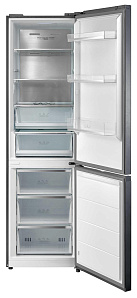 Двухкамерный холодильник ноу фрост Korting KNFC 62029 GN фото 2 фото 2