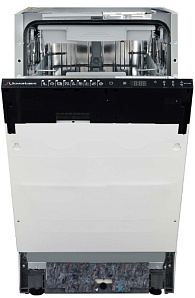 Чёрная посудомоечная машина 45 см Schaub Lorenz SLG VI4911