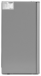 Маленький узкий холодильник Hyundai CO1003 серебристый фото 3 фото 3