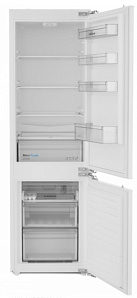 Узкий высокий двухкамерный холодильник Scandilux CSBI256M