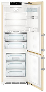 Бежевый холодильник шириной 70 см Liebherr CBNbe 5775 фото 3 фото 3