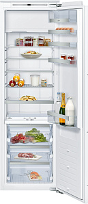 Неглубокий двухкамерный холодильник Neff KI8825D20R