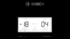 Большой чёрный холодильник Bosch KGN49LB20R фото 3 фото 3
