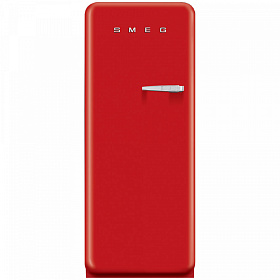 Ретро красный холодильник Smeg FAB28LR1