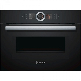 Черный встраиваемый духовой шкаф Bosch CMG 636BB1