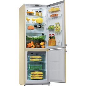 Бежевый холодильник с No Frost Snaige RF 34 NG (Z1DA26)