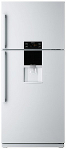 Двухкамерный холодильник Daewoo FGK 56 WFG белый