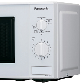 Микроволновая печь объёмом 20 литров мощностью 800 вт Panasonic NN-GM231WZPE фото 3 фото 3