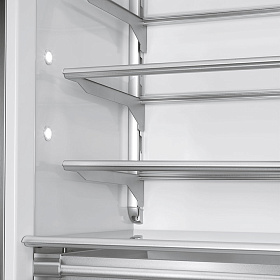 Серый холодильник Smeg RF396RSIX фото 3 фото 3