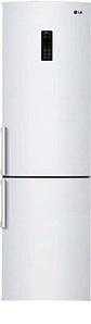Серебристый холодильник LG GA-B 499 YAQZ