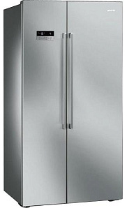 Большой двухдверный холодильник Smeg SBS63XE