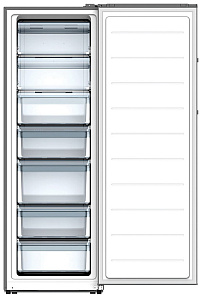 Холодильник  с электронным управлением Kenwood KFR-1720 NFX