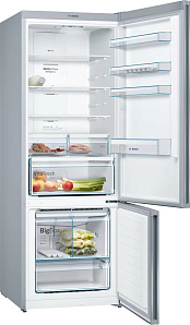 Серый холодильник Bosch KGN56VI20R фото 2 фото 2