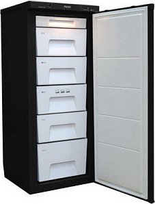 Чёрный холодильник Позис FV-115 черный