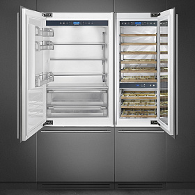 Встраиваемый холодильник 90 см ширина Smeg RI96LSI фото 3 фото 3