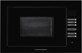 Встраиваемая чёрная микроволновая печь Kuppersberg HMW 645 B