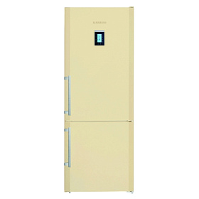 Бежевые двухкамерные холодильники Liebherr Liebherr CBNPbe 5156