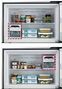 Двухкамерный холодильник  no frost Hitachi R-V 542 PU7 PWH фото 4 фото 4