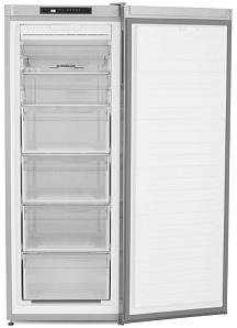 Маленький серебристый холодильник Scandilux FN 210 E00 S фото 4 фото 4