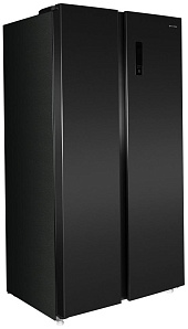 Чёрный холодильник Side-By-Side Maunfeld MFF177NFSB фото 4 фото 4