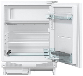 Низкий встраиваемый холодильники Gorenje RBIU 6091 AW