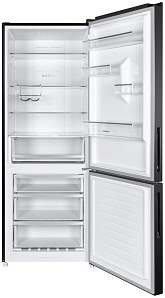 Двухкамерный однокомпрессорный холодильник  Maunfeld MFF1857NFSB фото 2 фото 2