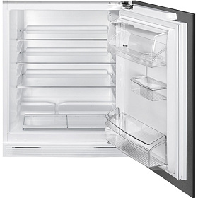 Низкий встраиваемый холодильники Smeg UD7140LSP