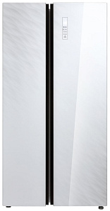 Белый холодильник Korting KNFS 91797 GW