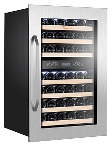 Встраиваемый винный шкаф 60 см LIBHOF CKD-42 Silver