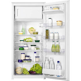 Неглубокий двухкамерный холодильник Zanussi ZBA22421SA