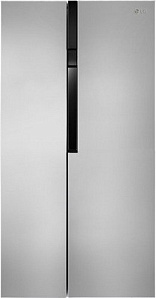 Серебристый холодильник LG GC-B 247 JMUV