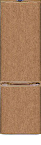 Двухкамерный коричневый холодильник DON R 295 DUB
