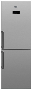Серебристый холодильник Beko RCNK 296 E 21 S