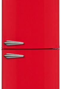 Холодильник бордового цвета Schaub Lorenz SLUS335R2 фото 4 фото 4
